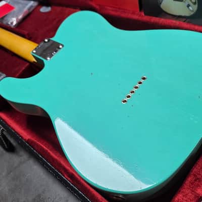 Fender 1960 Telecaster BRAND NEW Custom Shop Journeyman Relic Closet Classic Seafoam Green 1963 60s 1960's American Vintage USA heavy aged roadworn guitar image 9