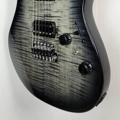 Ibanez AZ24S1F Standard, Flame Maple Top, Transparent Black Sunburst image 2