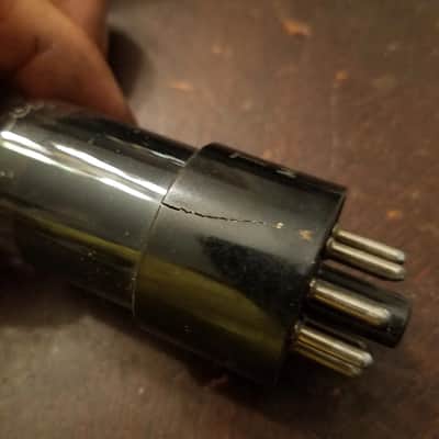 Tung-Sol ONE (1) 6SC7GT dual triode octal tNOS AT1000 TESTED Vacuum Tube black glass Audio 1938-1959 image 7