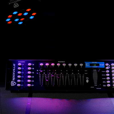 2 Eliminator Elektron Bar FX SMD LED Strobe/Blinder Effect Lights+DMX Controller image 10