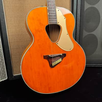1961 Gretsch G6022 RANCHER - Orange Finish Western Setzer Cochran Clapton image 4