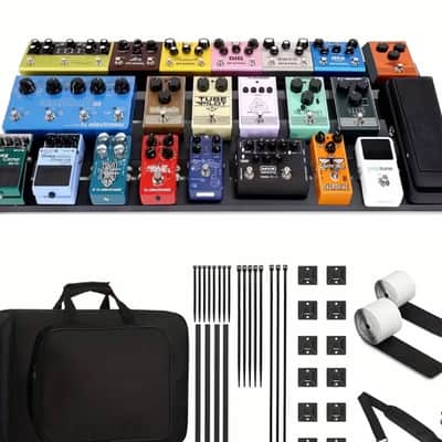 Pedalboard Aviation Grade 71x35 cm 2026 - Black image 1