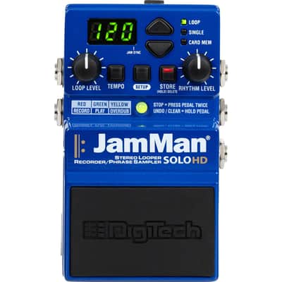 Digitech JamMan Solo HD Stereo Looper/Recorder Pedal with USB image 1