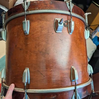 1972 Ludwig Double Bass Drum 6 piece Drum Set 3 Ply Bild 21