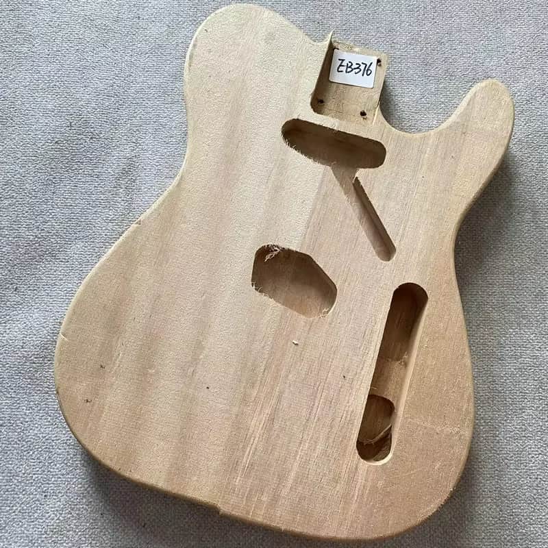 Mahogany Wood Guitar Telecaster Tele Style Body image 1