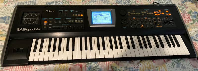 Roland V-Synth 61-Key Digital Synthesizer 2003 - 2007 - Black image 1