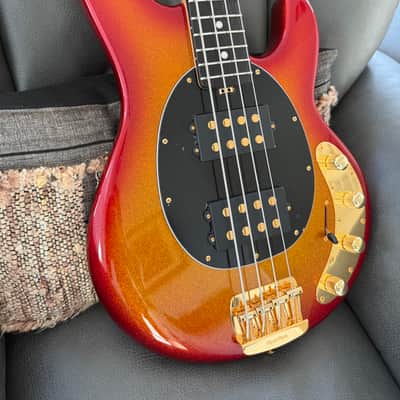 Ernie Ball Music Man StingRay Special 4 HH with Ebony Fretboard 2024 - Present - Cherry Punch image 4