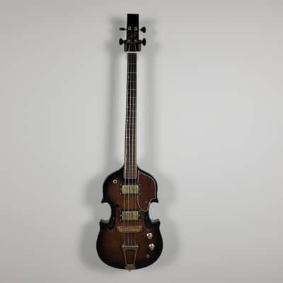 1970's Cameo  Deluxe Violin Bass With OHSC Luthier Project image 6