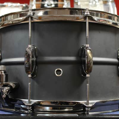 Tama 8x14 Sound Lab Project Big Black Steel Snare Drum image 3