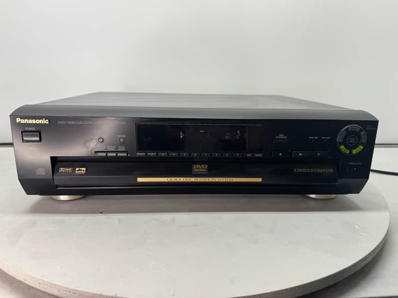 Panasonic DVD-CV51 CD DVD Changer 5 Disc Player Home Audio HiFi Vintage