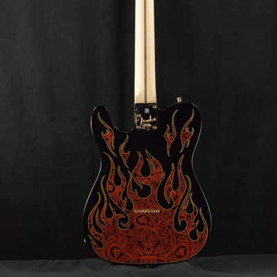 Mint Fender James Burton Telecaster Red Paisley Flames Maple Fingerboard image 6