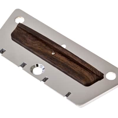 Right Hand Bass Bridge Upgraded Zamm Steel for Danelectro Eliminate Bridge Sag image 1