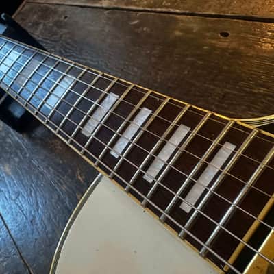 Greco Japanese EG-600 Alpine White Single Cut 1989 Custom MIJ w/ HSC image 8