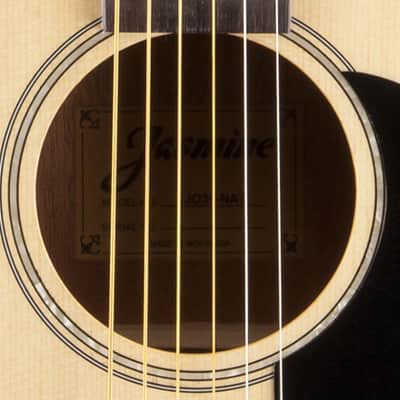 Jasmine JO36-NAT Orchestra Spruce Top Sapele Back & Sides Nato Neck 6-String Acoustic Guitar image 4