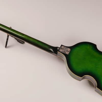Greco 971 Violin Bass Green Sunburst circa 1968 | Vintage Made in Japan image 8