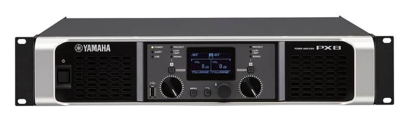 Yamaha PX8 8 Ohm 800W Channel Stereo Class D Amplifier image 1