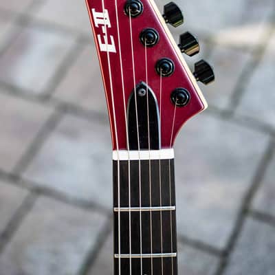ESP E-II M-I Thru NT 2021 - Deep Candy Apple Red image 13