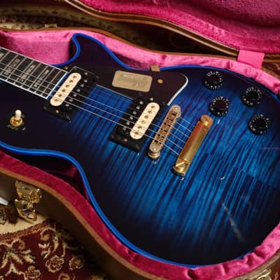 Gibson Custom Shop Les Paul Custom 2016 - Figured Blue Widow image 11