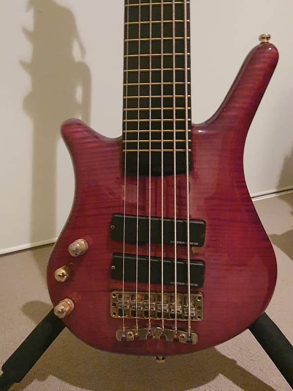 Warwick Thumb 2006 NT Left Handed Custom Shop - French Violet image 1
