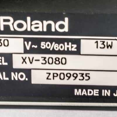 Roland XV-3080 128-Voice Rackmount Synthesizer Module 2000 - 2002 - Black image 5