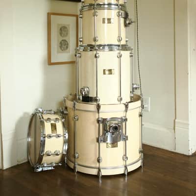 Mapex Orion Series Drum Kit + Pearl Hardware + Zildjian K Custom Cymbals. Early 90’s image 13