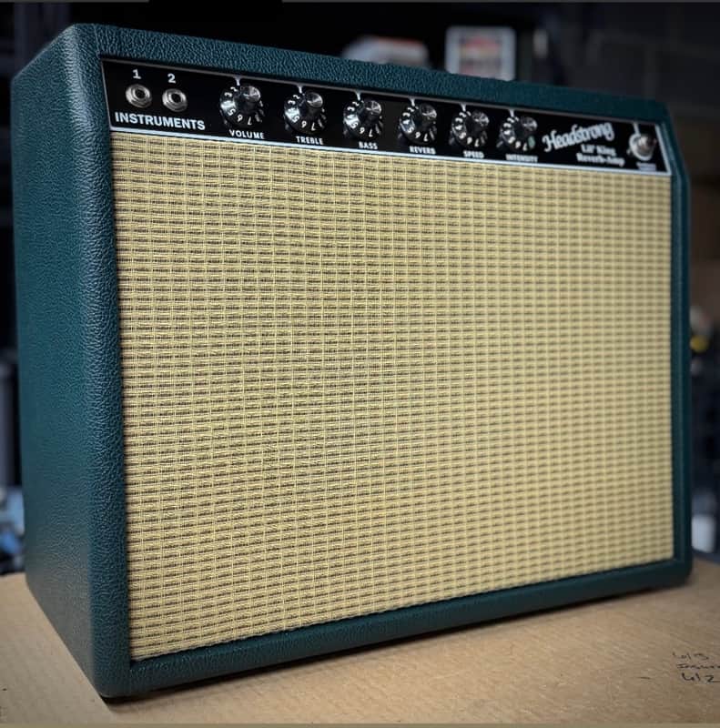 Headstrong Lil King Reverb Custom Green / Wheat *Authorized Dealer* @AIFG