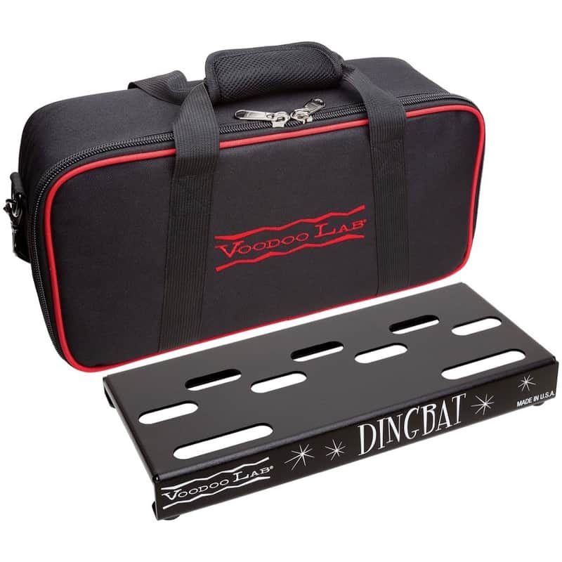 Voodoo Lab Dingbat Tiny Pedalboard (with Gig Bag), And X4 Power Supply image 1