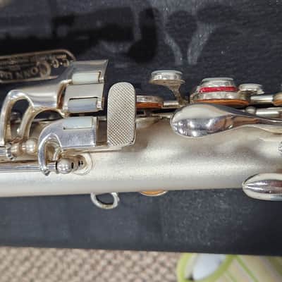 Mint condition C.G. Conn New Wonder II C-Melody Saxophone 1926 - Satin Silver Plate image 15