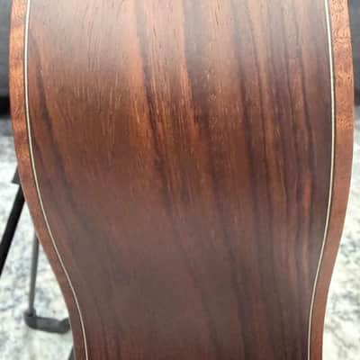 Dowina Cocobola Bona Vida Acoustic Guitar Old Stock Sitka/Cocobolo Parlor Sized with Custom Italian Hardshell Case image 11