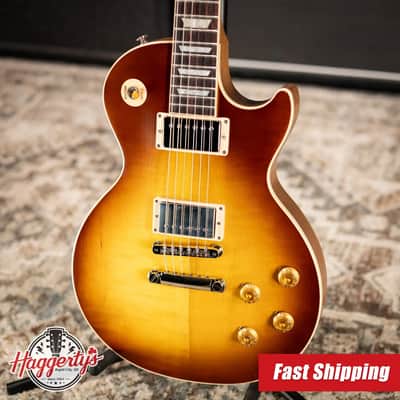 Gibson Les Paul Standard 50s Faded Electric Guitar - Vintage Tobacco with Hardshell Case image 1