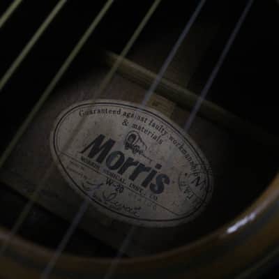 Morris W-20 Vintage Acoustic | Reverb