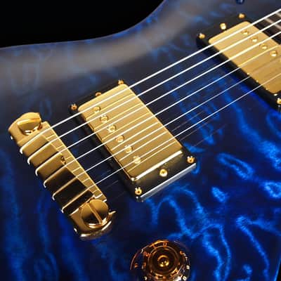 Paul Reed Smith PRS Singlecut 20th Anniversary Artist Package Brazilian 1-PIECE TOP 2007 Royal Blue image 5