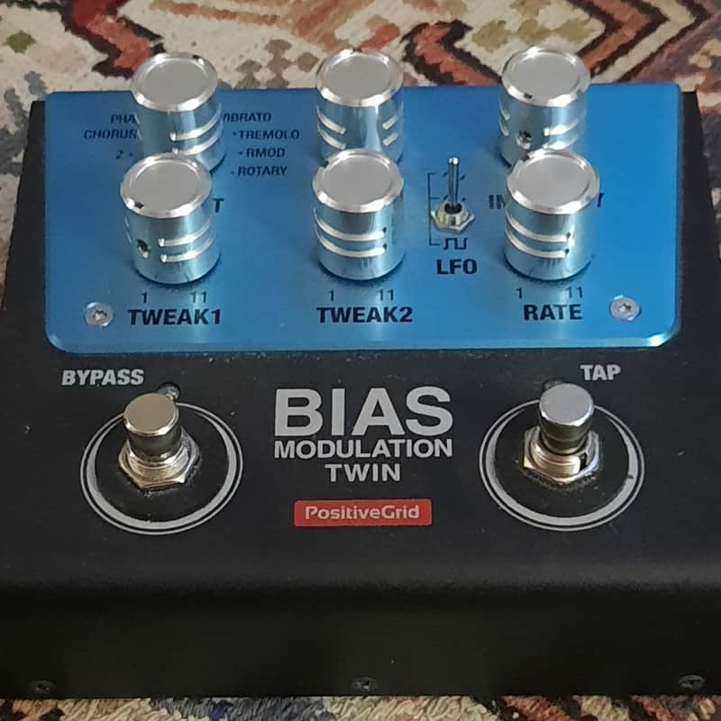 2022 Positive Grid Bias Modulation Twin Steel