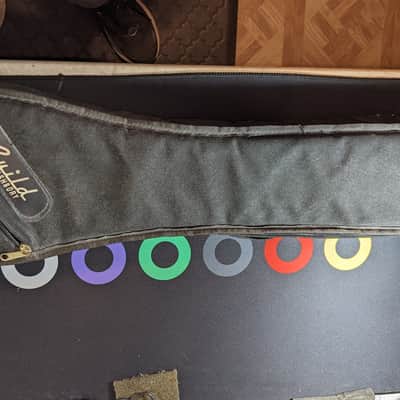 GUILD ASHBORY BASS, 1986 (very early first year production) - VINTAGE WHITE SPARKLE with Pickup Cover, original gig bag/case, 2 owners, virtually Mint condition image 11