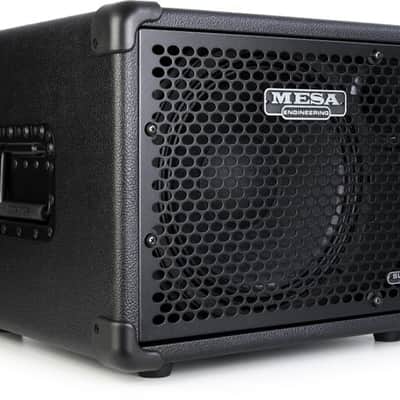 Mesa/Boogie Subway 1 x 12-inch 400-watt 8-ohm Bass Cabinet - Black Bronco with Black Metal Grille image 2