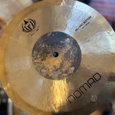 Diril 12” Nomad Series Turkish Hi hats 2020-present - Hand Hammered Raw Bell Brilliant image 6