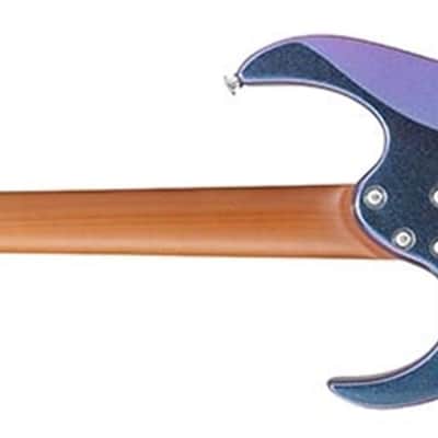 Ibanez GRG121SP Electric Guitar - Blue Metal Chameleon image 6