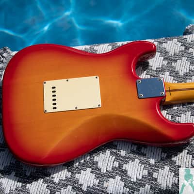 Fender Japan ST-57 '57 Stratocaster Reissue - Limited Ed. Cherry SunBurst - Pro Set Up w Perfect Frets/Action/Intonation! image 12