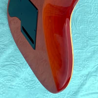 Tom Anderson Hollow Drop Top 2004 - Fire Burst with Binding image 12