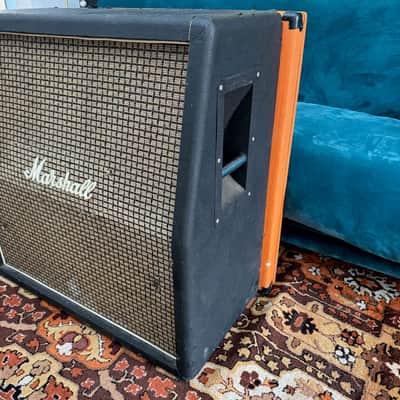 Vintage 1971 Marshall 4x10 Guitar Amplifier Speaker Cabinet Celestion 9384 1970s image 8