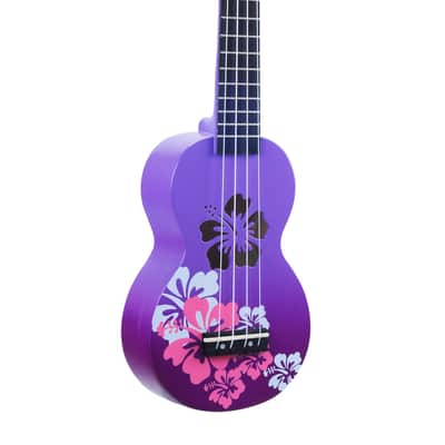Mahalo Designer Series MD1HB Soprano Ukulele, Blue Burst with Gig Bag image 3