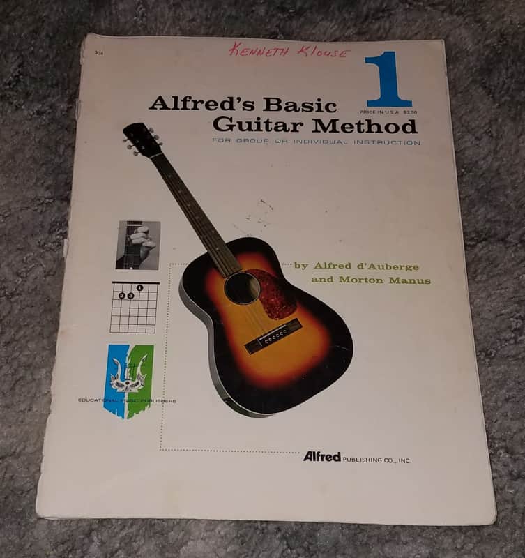 Alfred 00-45304 Alfred's Basic Guitar Method - Book 1 (3rd Edition) image 1