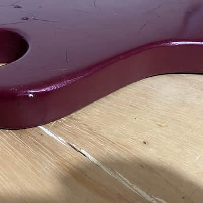 1960s 70s Teisco Zenta Top Twenty Electric Guitar Body Japan Resprayed Kawai image 16