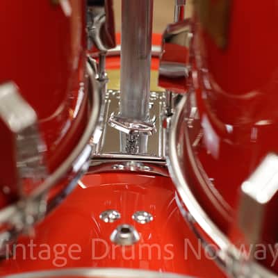 Sonor Signature Heavy Beech – Signal Red – Fully Restored – 10/12/13/14/15/20 image 19