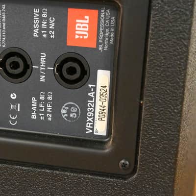 JBL VRX932LA-1 12" Two-Way Line Array Loudspeaker System (PAIR) CG010SM image 13