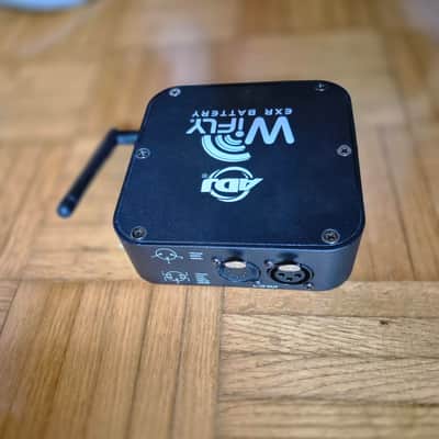 American DJ WIF653 WiFLY Battery Wireless DMX Transceiver - Black image 5