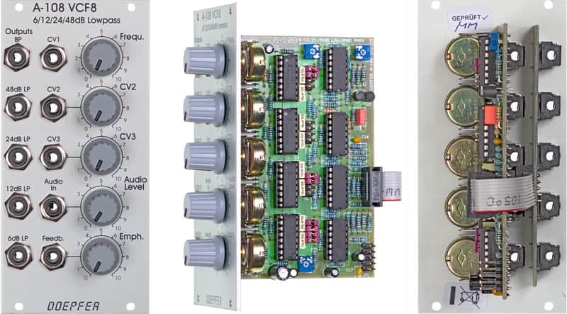 DOEPFER A-108 6-12-18-24-48dB LOW PASS FILTER : BRAND NEW :  [DETROIT MODULAR] image 1