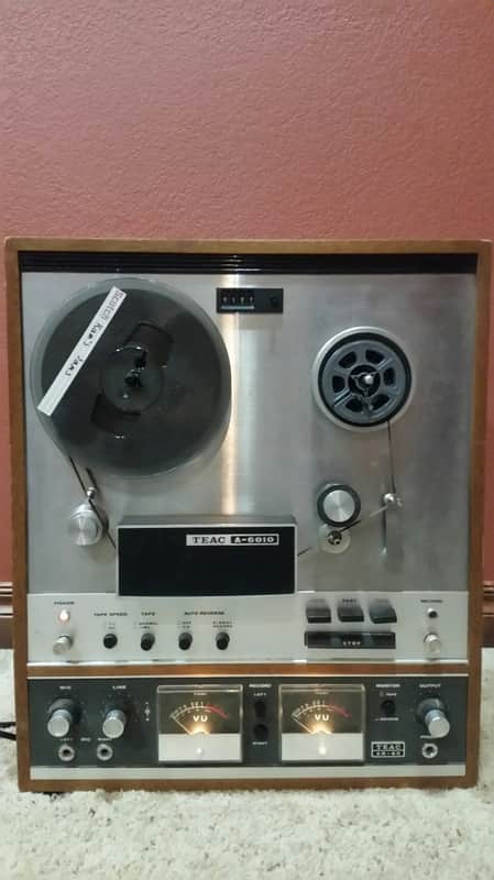 TEAC A-6010 Reel To Reel Player PLUS 8 7" TAPES image 1