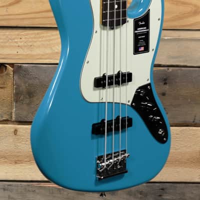 Fender American Professional II Jazz Bass Miami Blue w/ Case image 1
