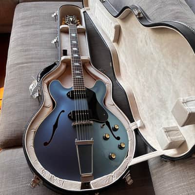 Collings I-30 LC Custom Bespoke Order in Pelham Blue image 9